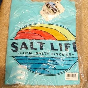 Salt Life Vintage styled short sleeved boyfriend tee